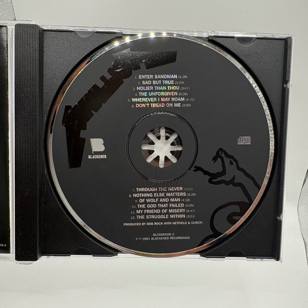 Metallica Black Album CD Good Blackened Recordings BLCKND008-2